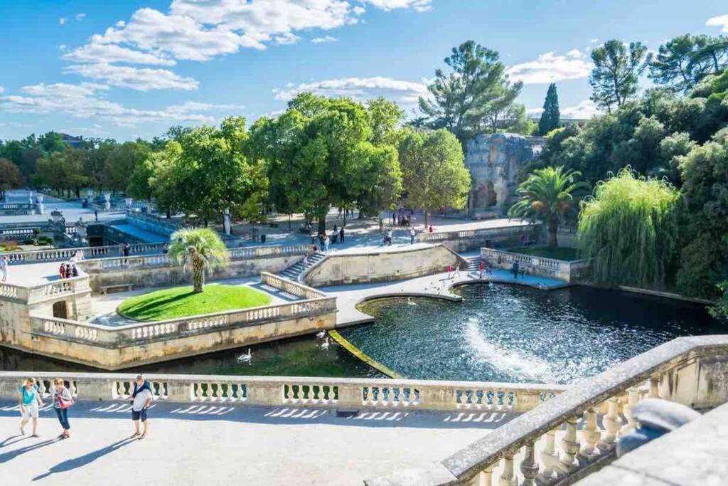 Le Jad Joli F2 Proche Gare, Arenes Avec Terrasse Privee Lägenhet Nîmes Exteriör bild